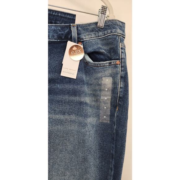 New NWT Lane Bryant Low Rise Boyfriend Jeans Dark Wash Size 18 - Picture 7 of 10